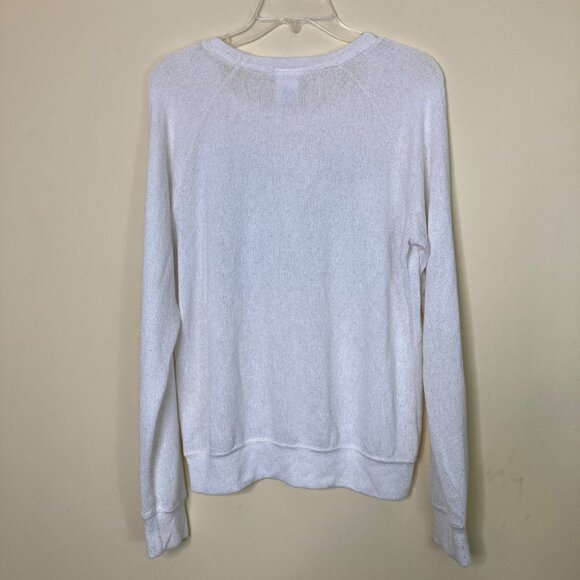 Disney Parks Minnie Mouse Sweater Womens Large Sequin Bow Knit Flaw Cosplay - Picture 2 of 9